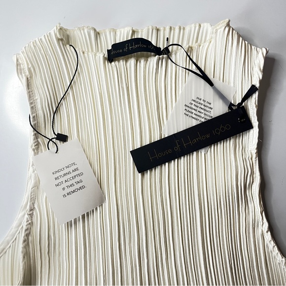 House of Harlow 1960 x Revolve Tyler Top in Ivory • Size Medium - Picture 3 of 7